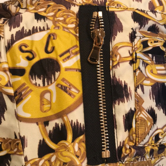 H&M Moschino Gold Chain Bomber - Picture 3 of 8